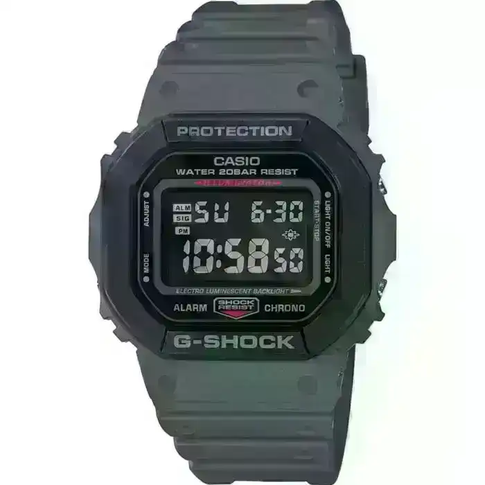 Casio G-Shock DW5610SU-8DR Grey Resin Mens Watch