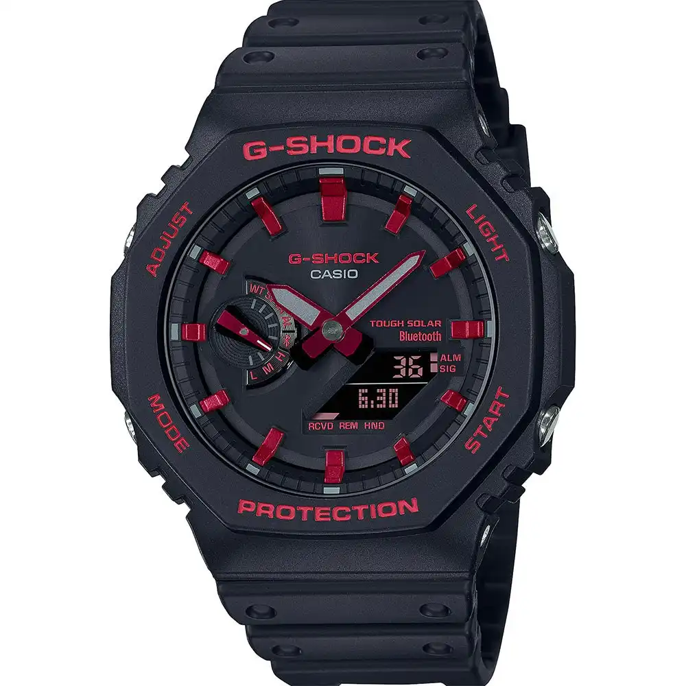 G-Shock GAB2100BNR-1A Casioak Ignite Red Mens Watch