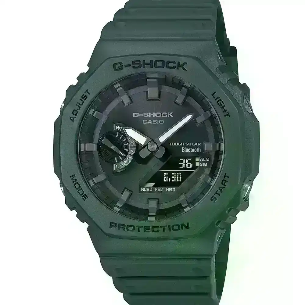 G-Shock GAB2100-3A Carbon Core Bluetooth Solar 'CasiOak'