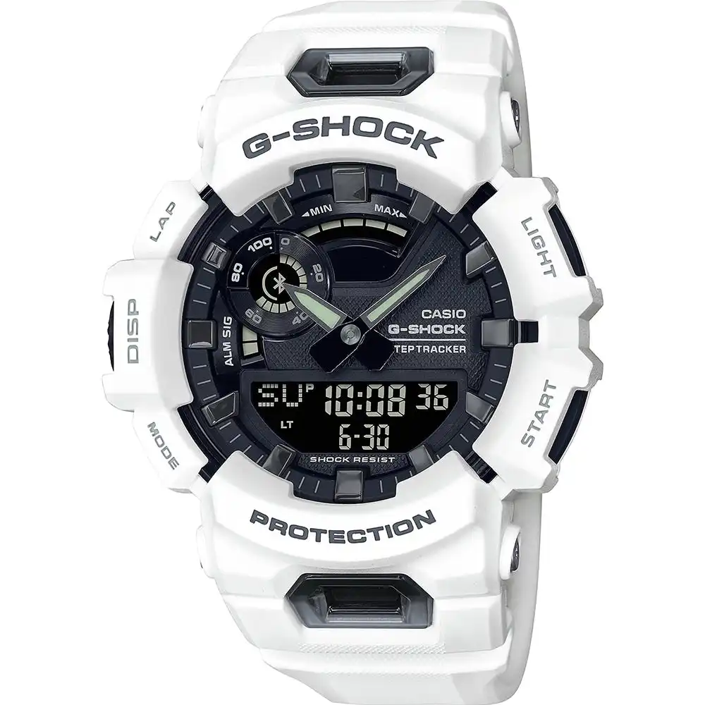 G-Shock G-Squad GBA900-7A White Mens Watch
