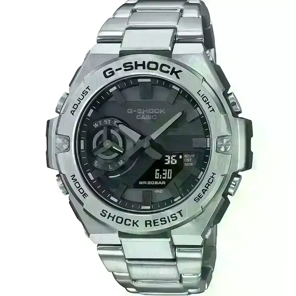 G-Shock GSTB500D-1A1 G-Steel Stainless Steel Mens Watch