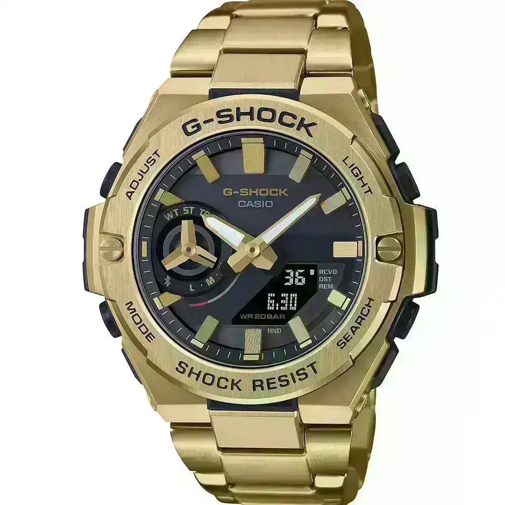 G-Shock GSTB500GD-1A G-Steel Gold Tone Mens Watch
