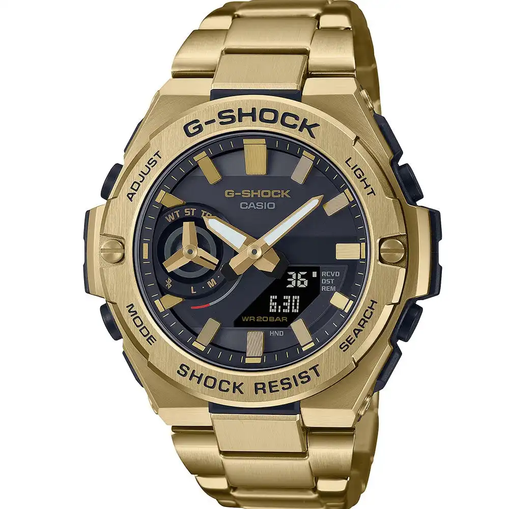 G-Shock GSTB500GD-1A G-Steel Gold Tone Mens Watch