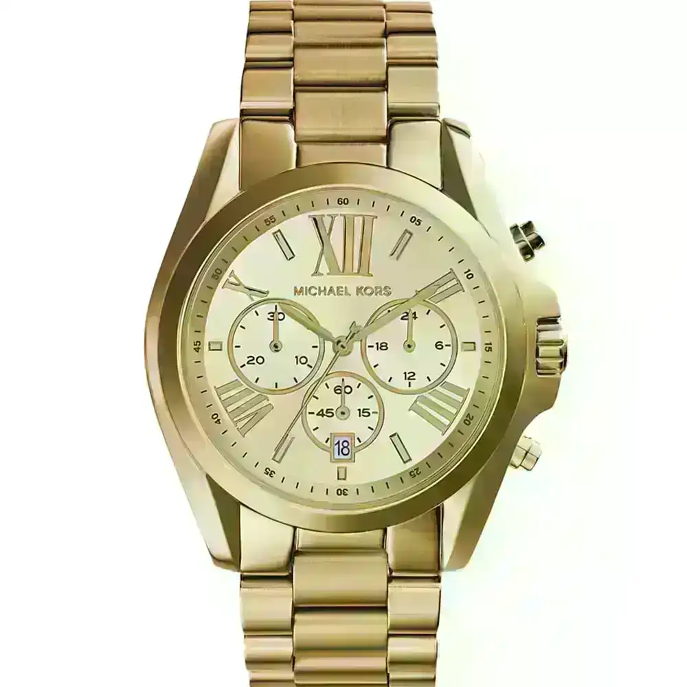 Michael Kors Bradshaw Chronograph MK5605 Gold Unisex Watch