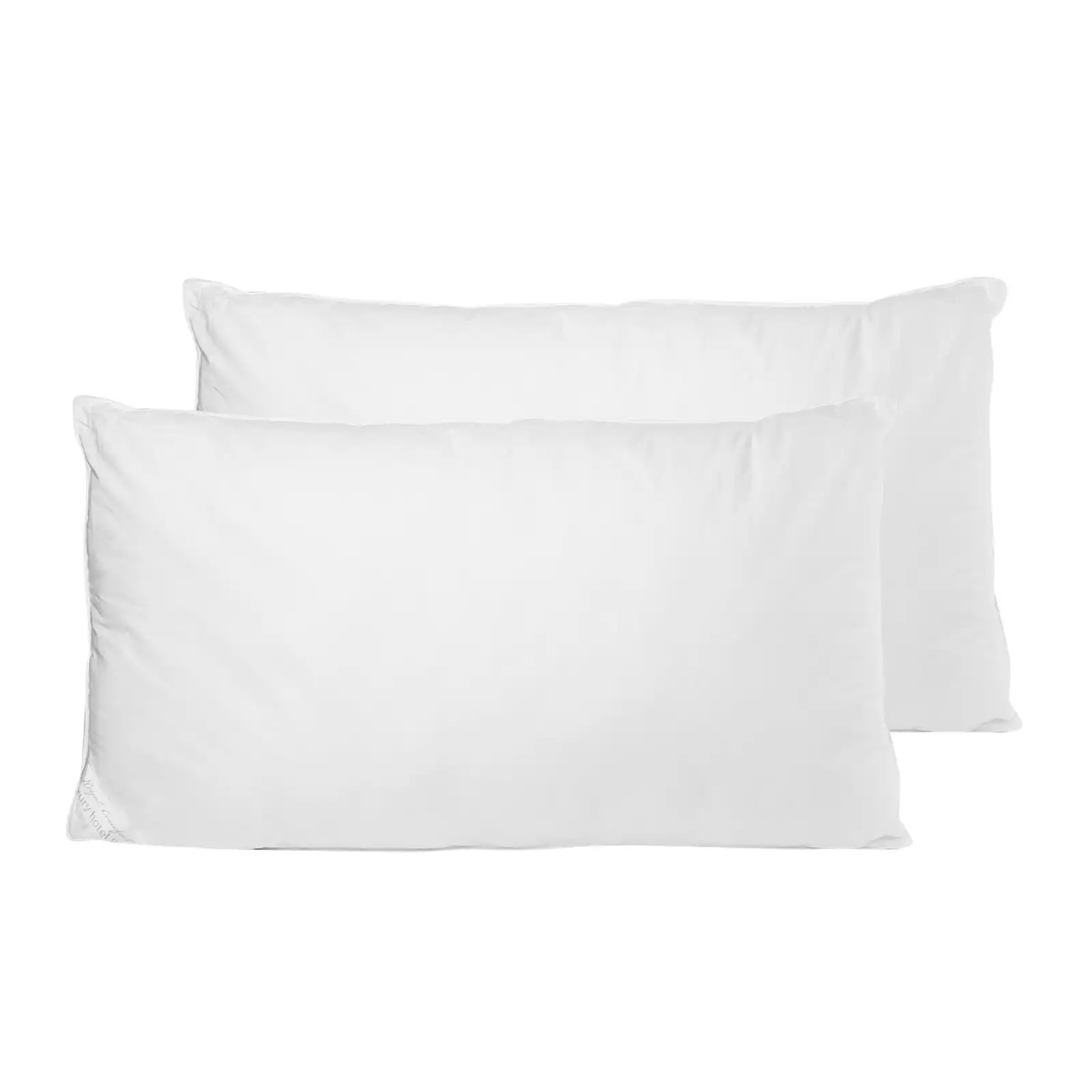 2 Pack Royal Comfort Cotton Cover 233TC Microfibre Luxury Signature Hotel Pillow