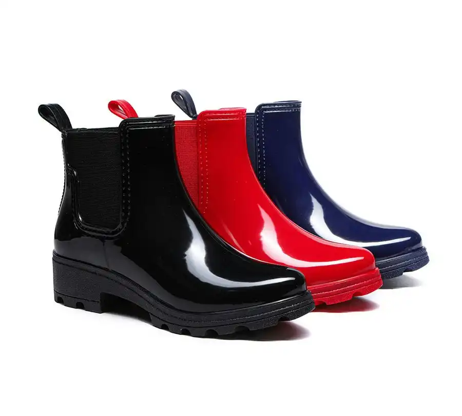Tarramarra Rainboots Ankle Gumboots Women Vivily With Wool Insole