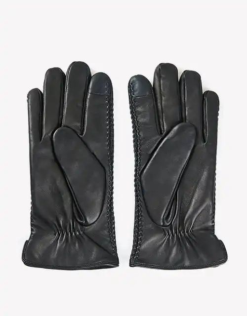 Australian Shepherd® Premium Sheepskin Wool Men Leather Gloves Benjamin