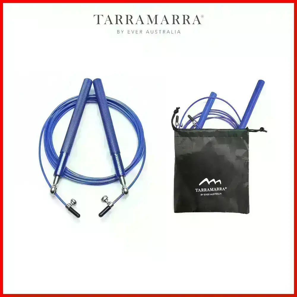 Tarramarra® Fitness Skipping Rope With Portable Bag