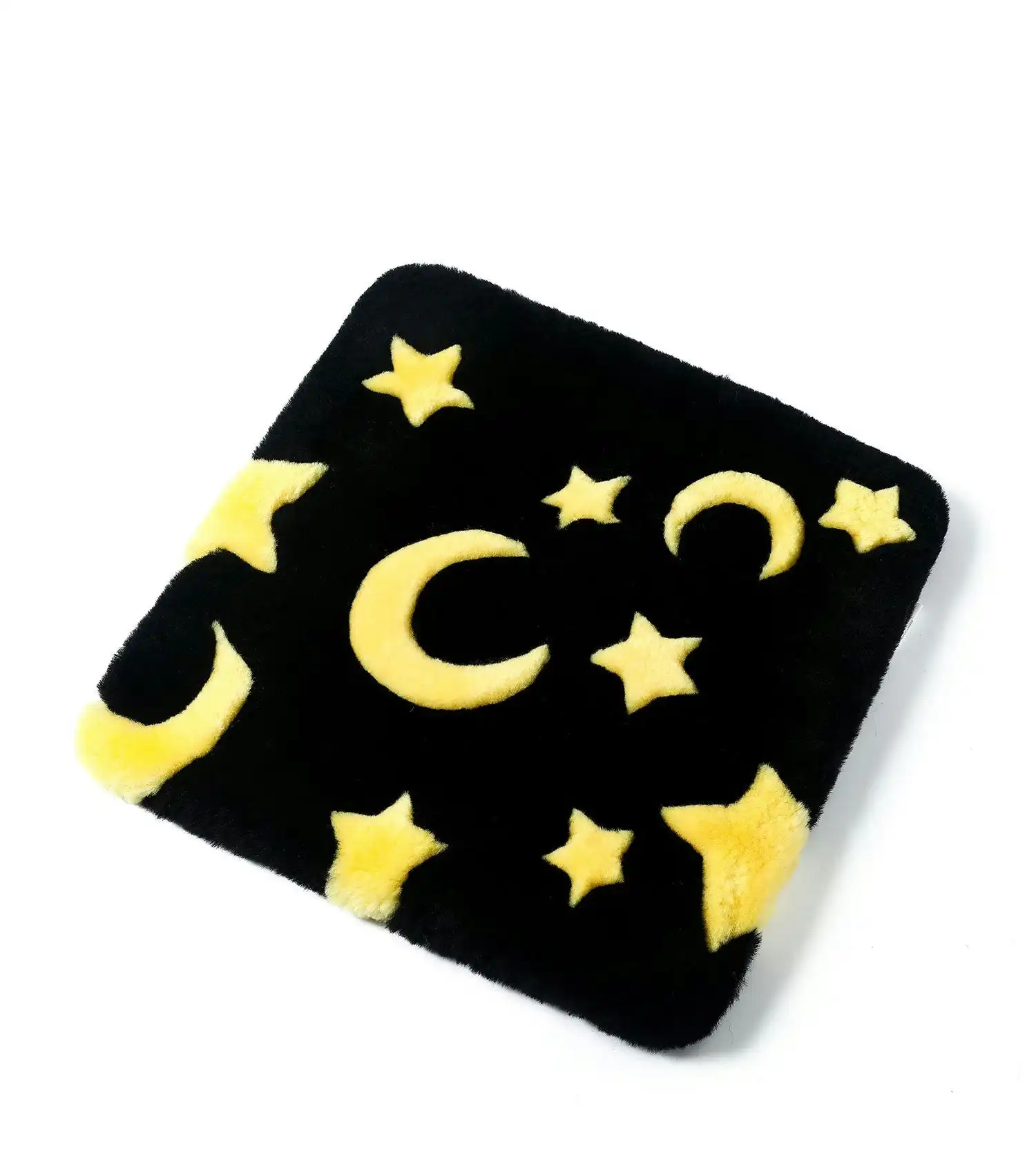 Tarramarra® Star Moon Pattern Cushion Sheepskin Wool