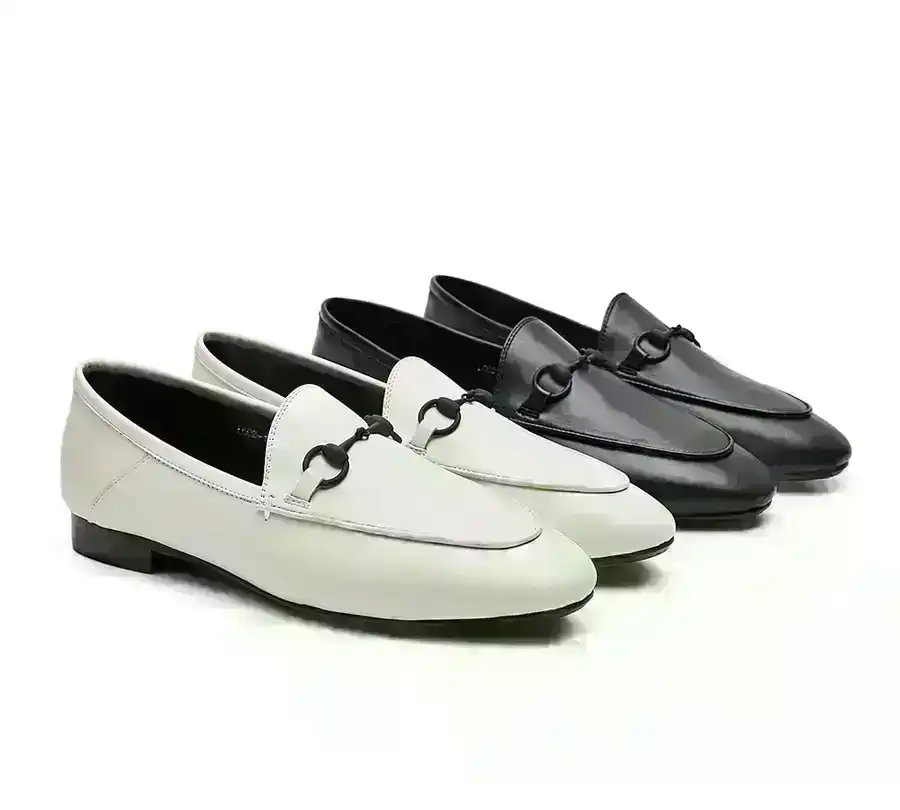 EVERAU® Leather Loafer Women Sheepskin Shoes Layla