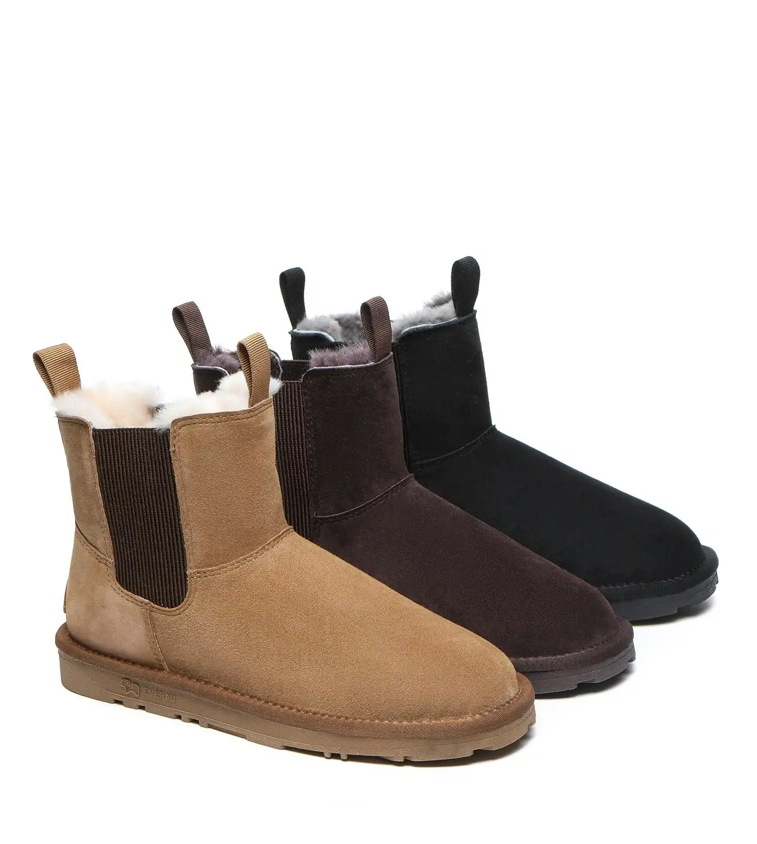 EVERAU® Sheepskin Wool Guildford UGG Boots