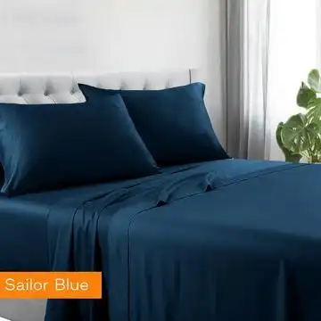 1200TC Hotel Quality Soft Cotton Rich Sheet Sets Size/Colour