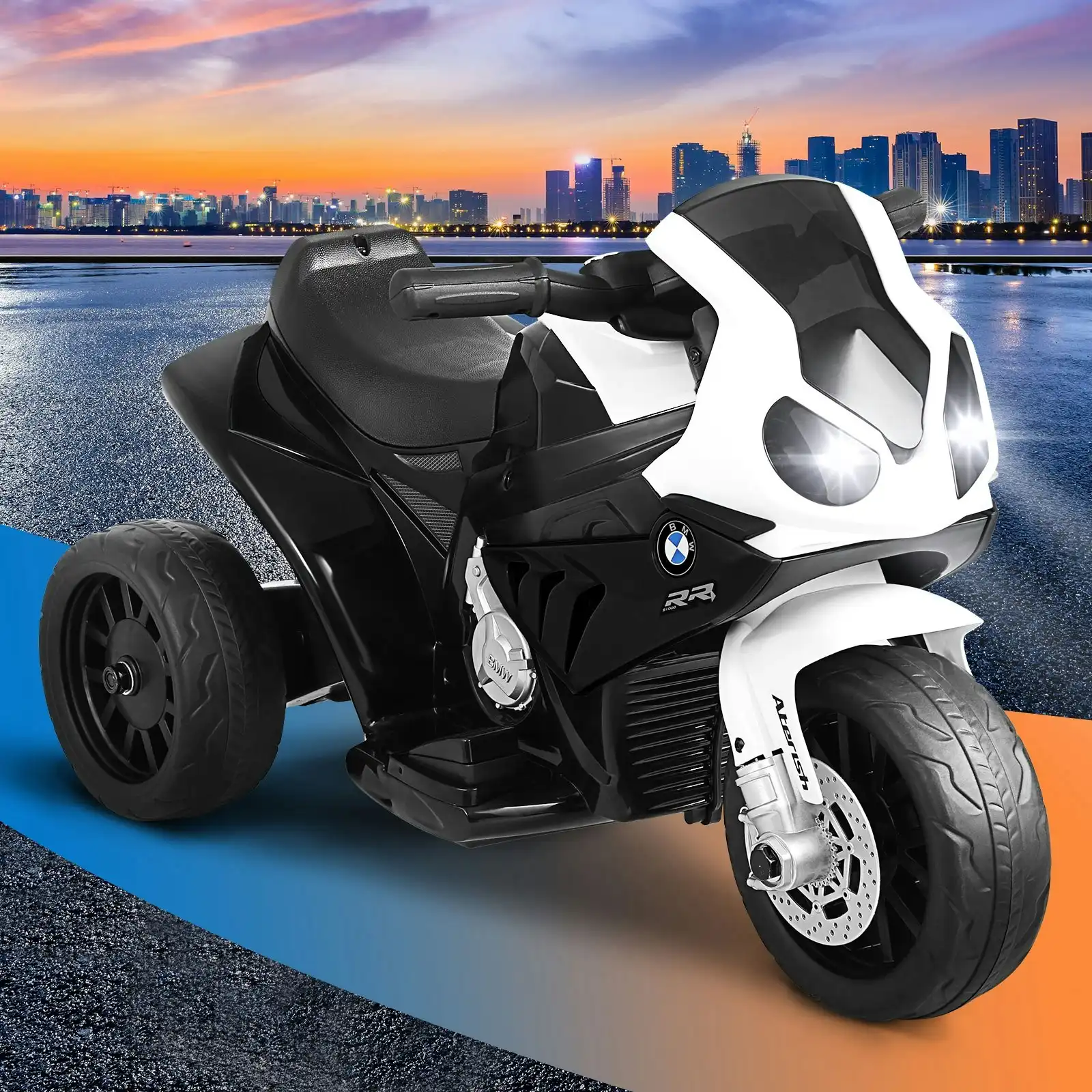 Bmw Kids Ride On Car Motorcycle Police 3 Wheels Toy Tricycle Electric Bike Car