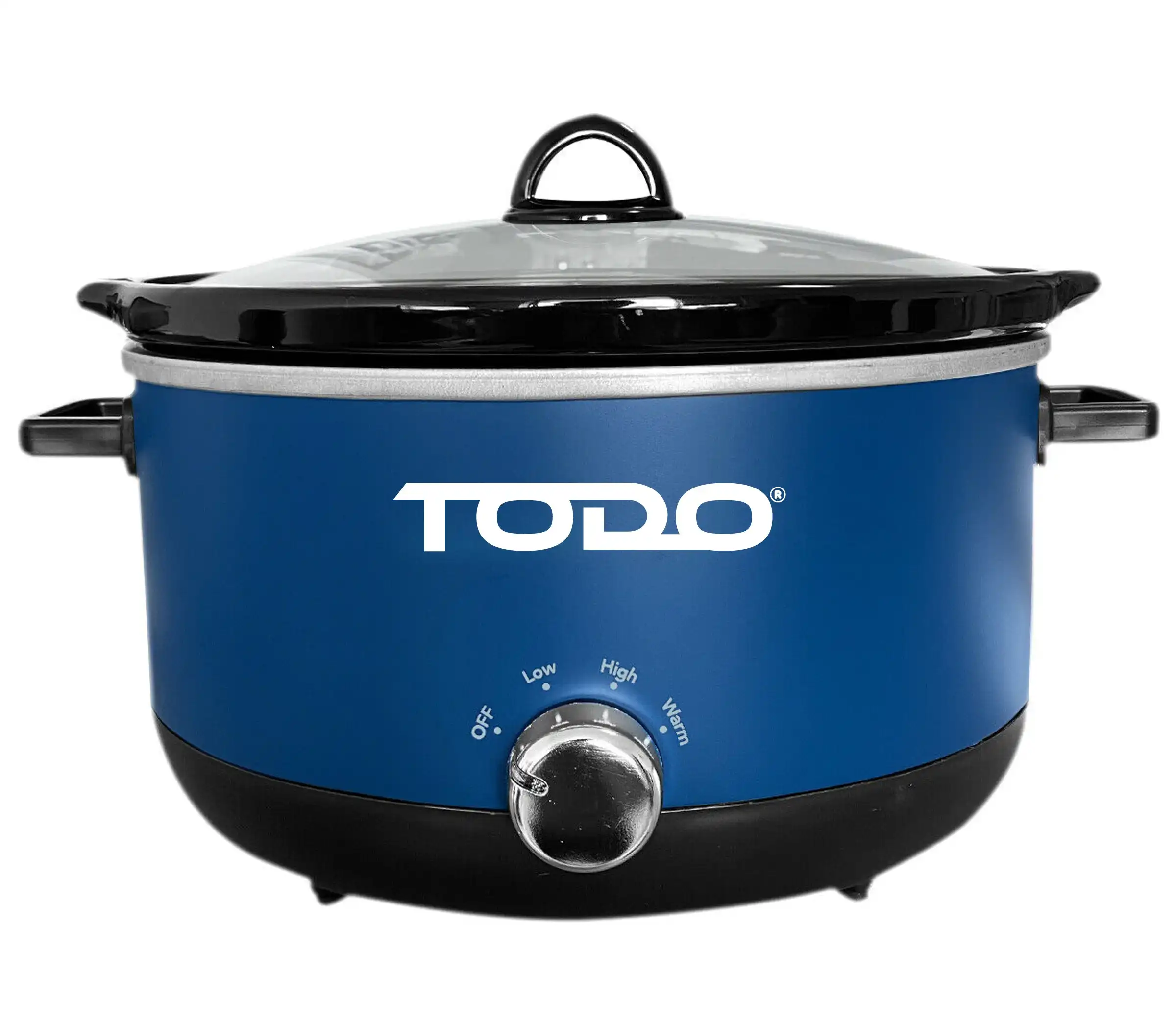 TODO 3.5L Stainless Steel Slow Cooker Removable Ceramic Bowl