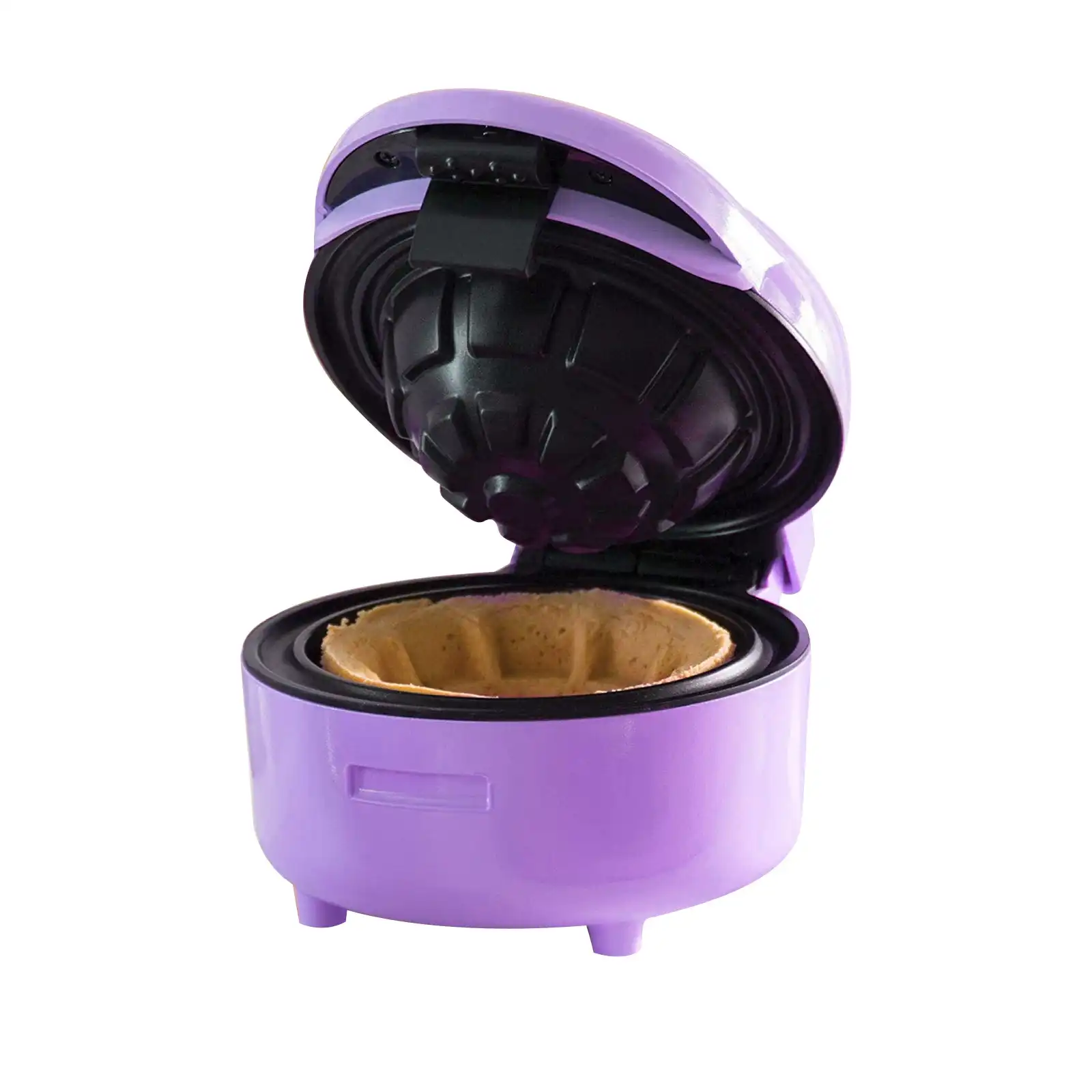 TODO Waffle Bowl Maker Ice Cream Dessert Treat Maker Breakfast Bowl - Purple