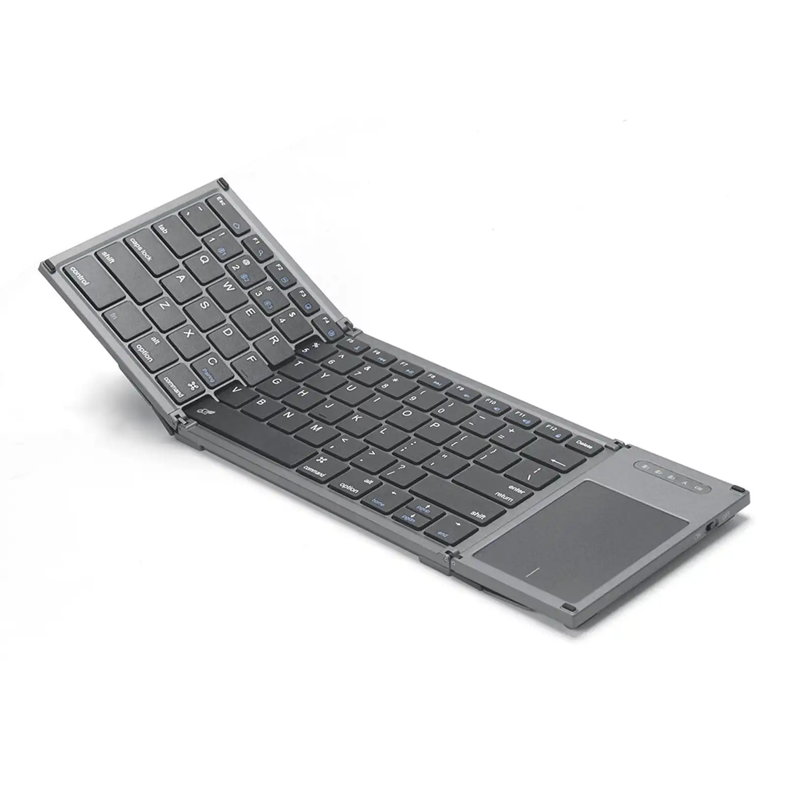 TODO Folding Bluetooth Wireless Keyboard Touchpad Mac Windows Android USB BT 5.1