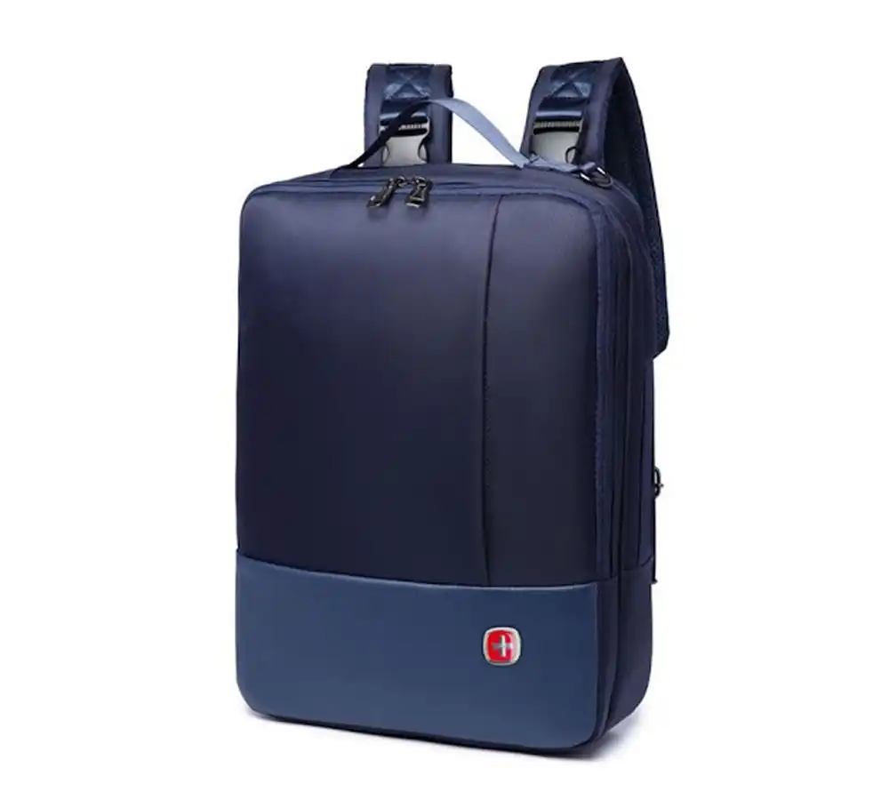 Swissgear 14.1" Laptop Backpack Messenger Bag Padded Straps SA9129 - Blue