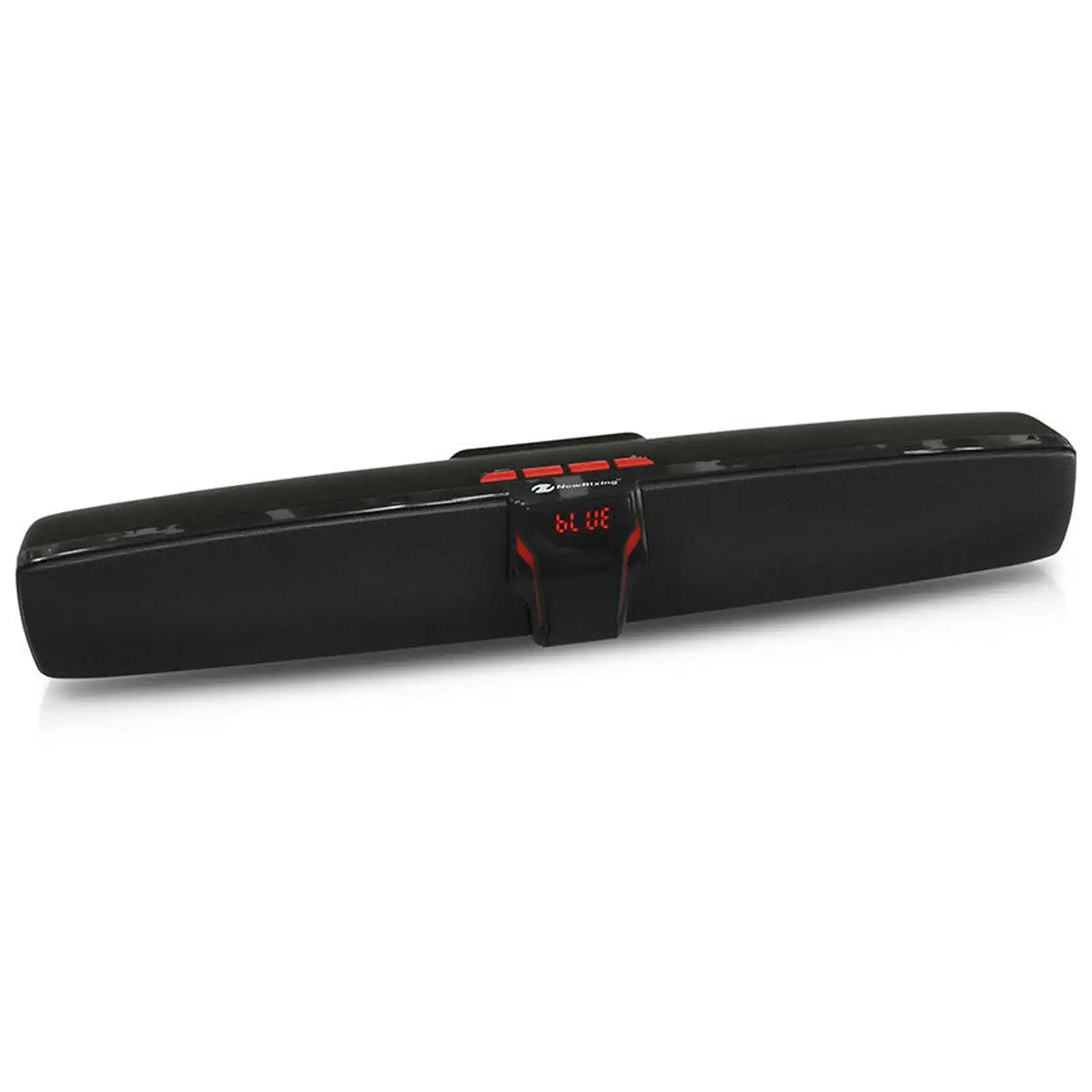 TODO Bluetooth V5.0 Soundbar Wireless Stereo Speaker Rechargeable Led Usb Tf - Black