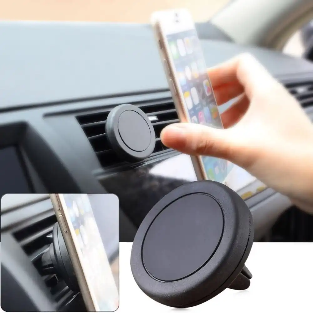 TODO Universal Magnetic Quick Snap Car Air Vent Mobile Smart Phone Iphone Mount