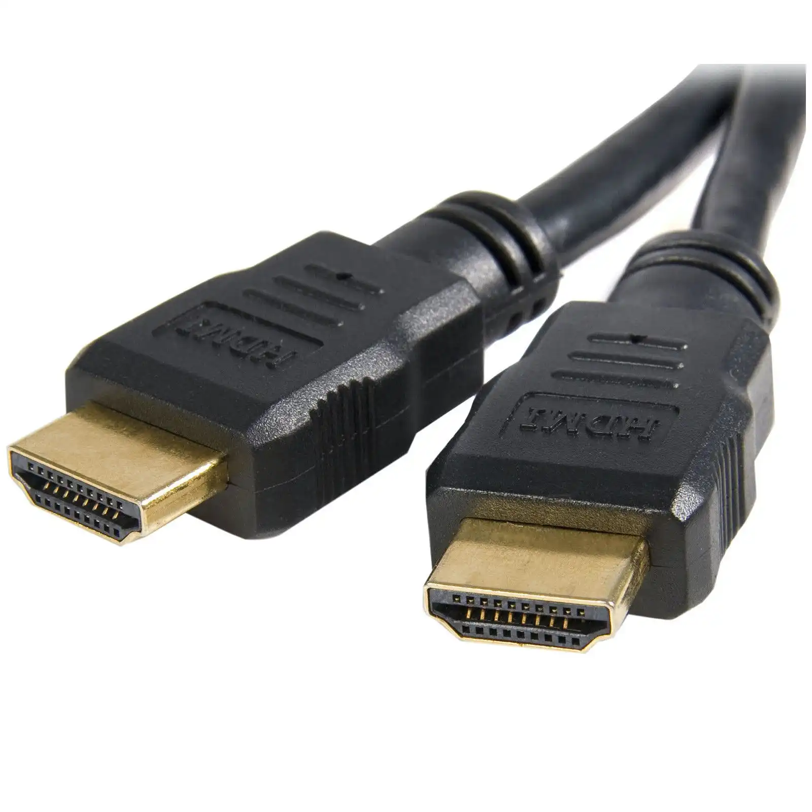 1.5M Hdmi (Type A) To Hdmi (Type A) Cable V1.4 3D 1080P Full Hd Gold Plate Black