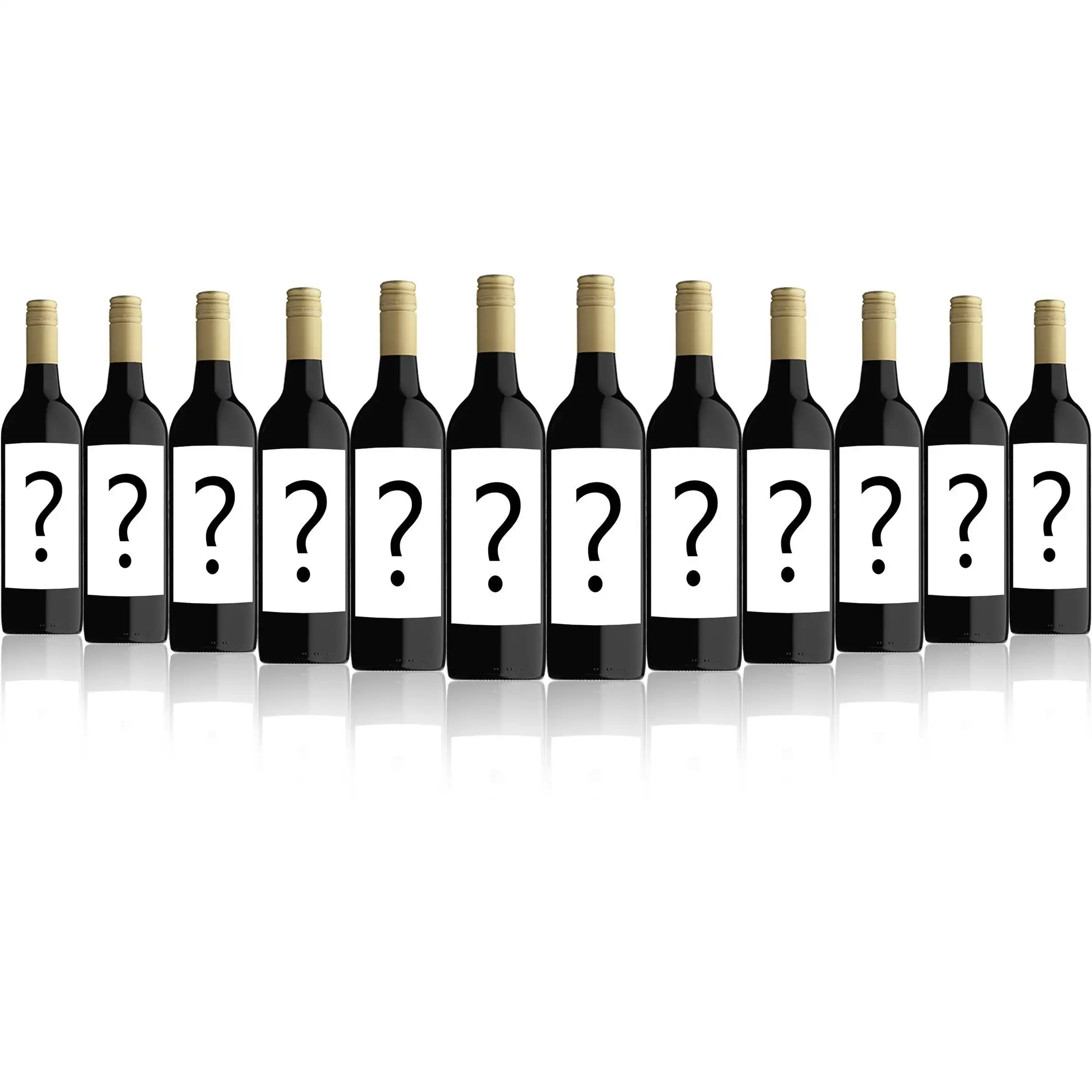 Warehouse Clearance Mystery Mixed Red Wine Dozen (12 bottles)
