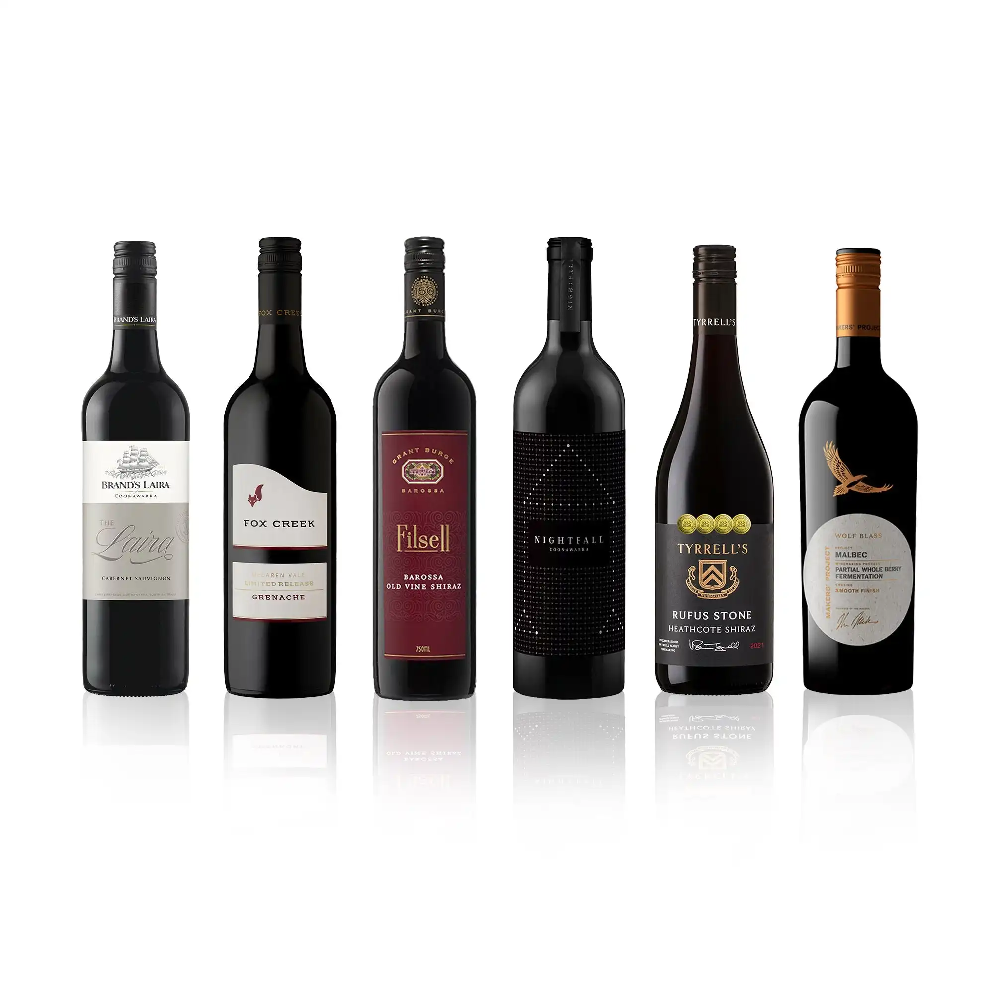 Super Premium Six Mixed Red Wine Case (6 bottles)