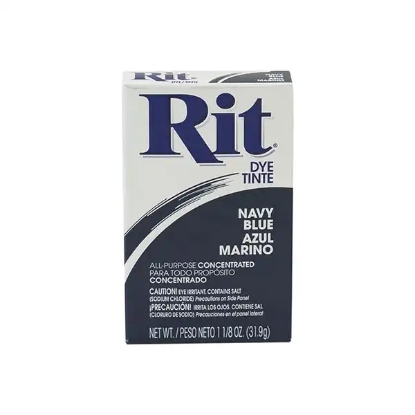 Rit Powder Fabric Dye, Navy Blue- 31.9g