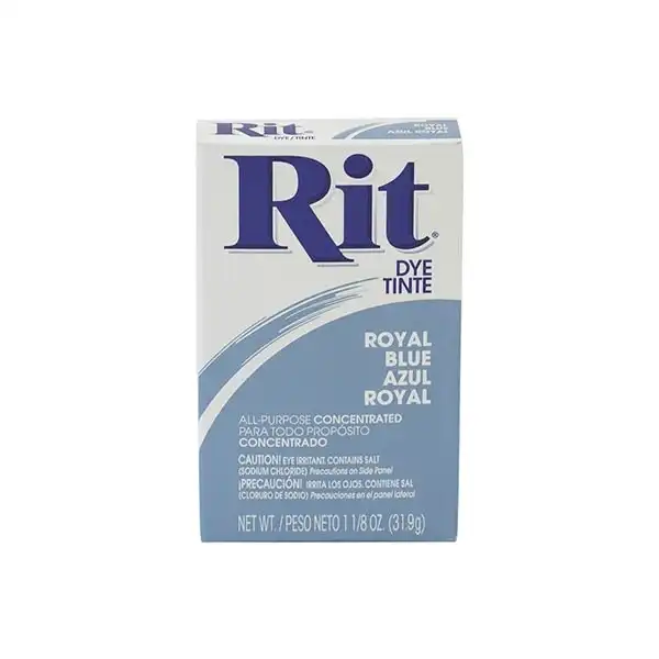 Rit Powder Fabric Dye, Royal Blue- 31.9g