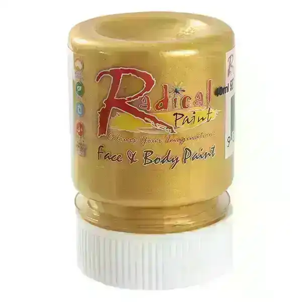 Radical Paint Face & Body, Gold- 40ml
