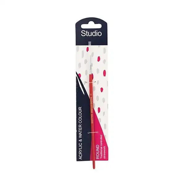 Sullivans Paintbrush, Round Studio- Size 0