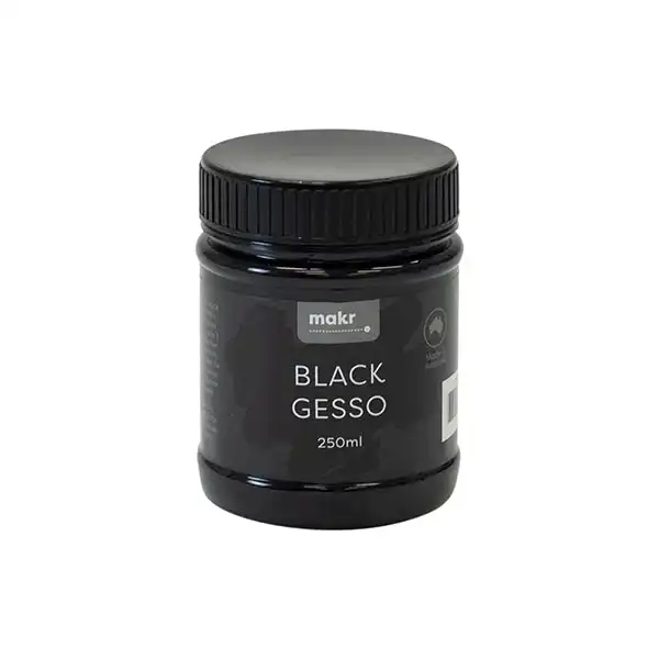 Makr Gesso, Black- 250ml