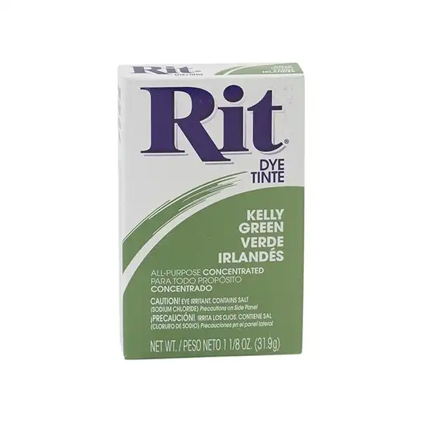 Rit Powder Fabric Dye, Kelly Green- 31.9g
