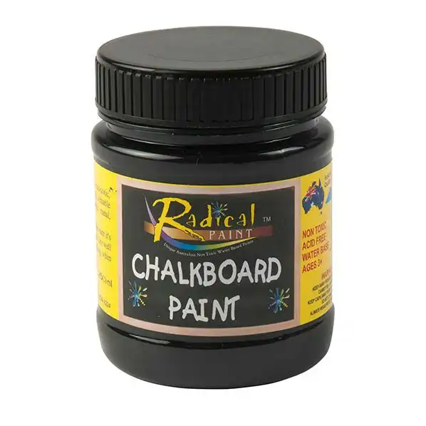Radical Chalkboard Paint, Black- 250ml
