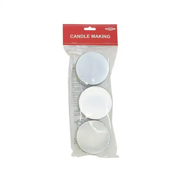 Arbee Candle Tins Screw Top, Small- 57 x 25mm