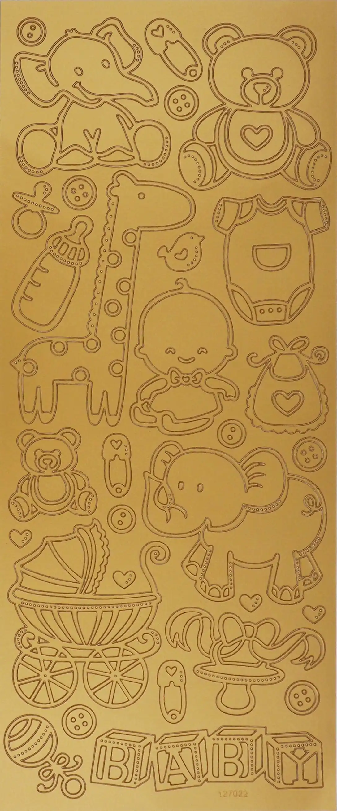Arbee Foil Stickers Animals