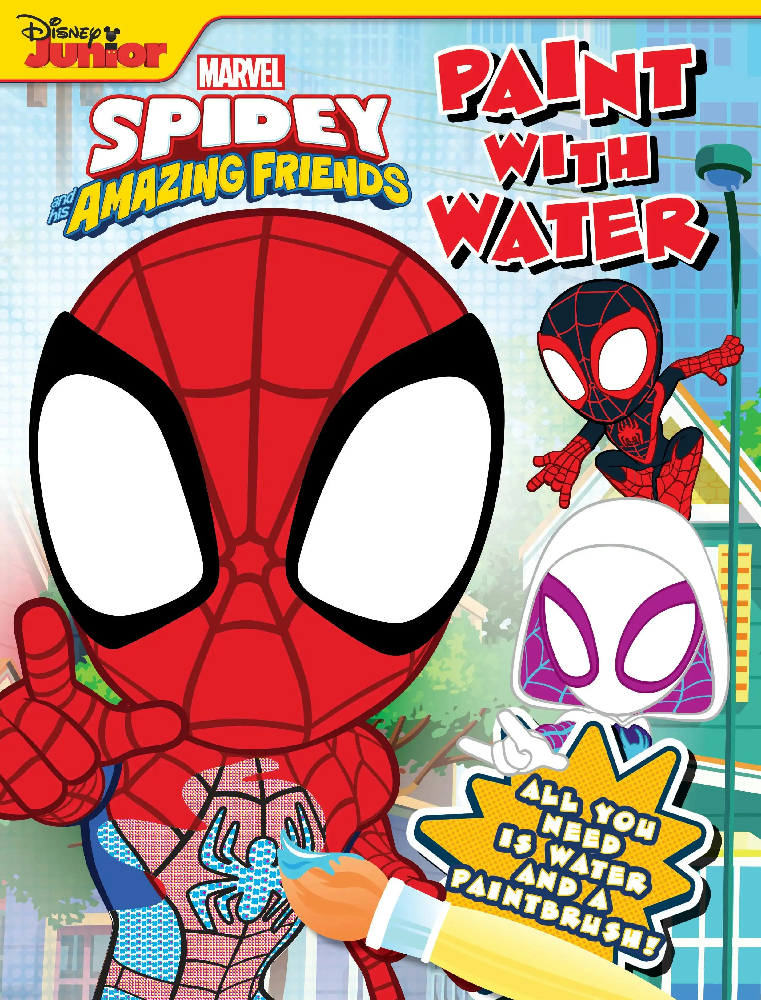 Spidey and His Amazing Friends, Paint with Water
