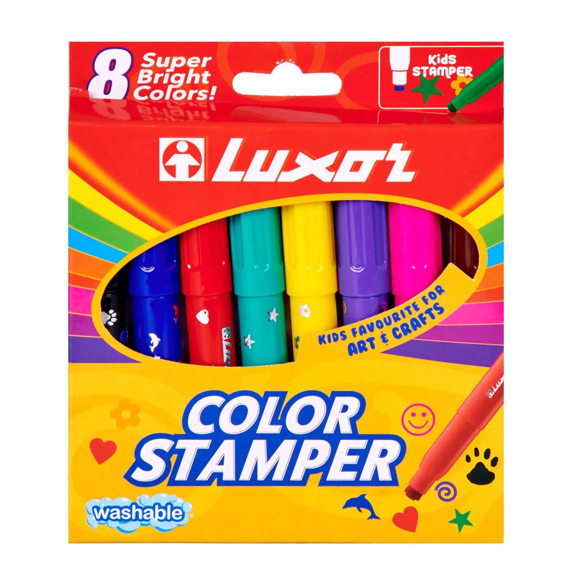 Luxor Marker, Color Stamper- 8pk