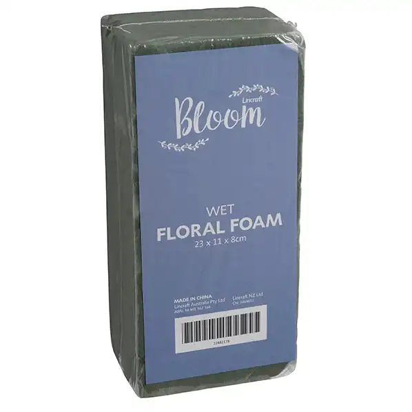 Wet Floral Foam, Large- 23 x 11cm