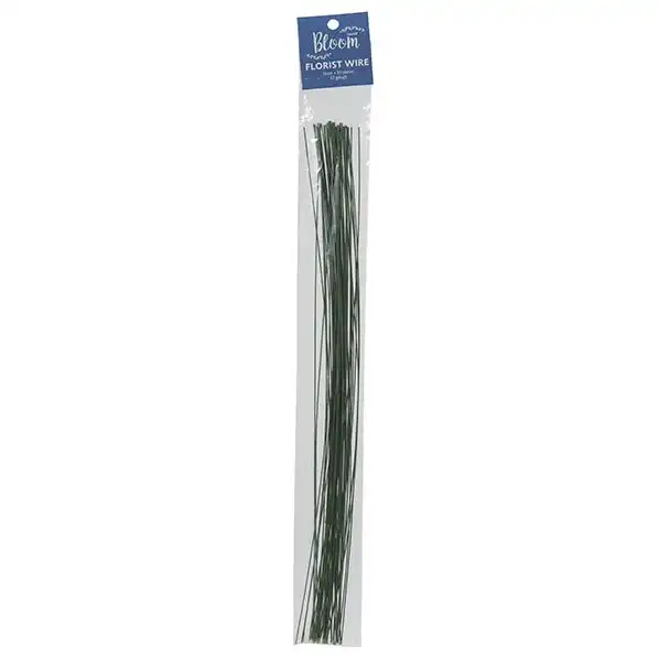 Lincraft Florist Wire 22g, Green- 50pc