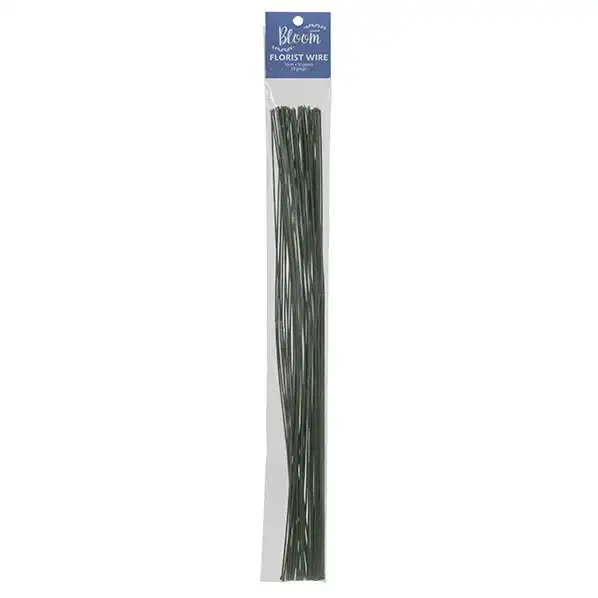 Lincraft Florist Wire 18g, Green- 50pc