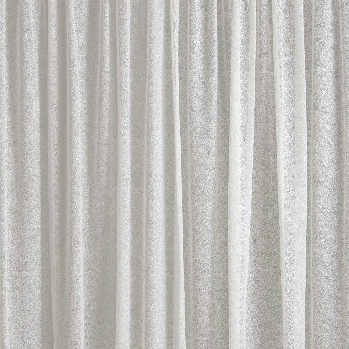 Boucle Lace Curtain Fabric, White