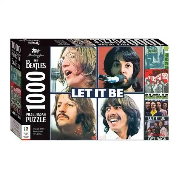 1000-Piece Jigsaw Puzzle, The Beatles Let It Be