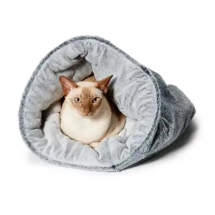 Snooza  The Cat Bed  Chinchilla  Convertible & Reversible