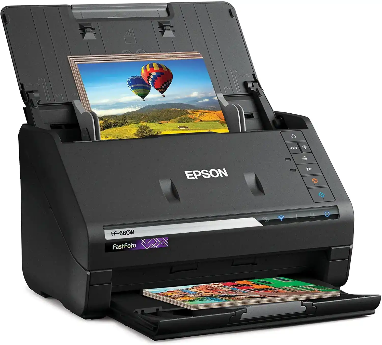Epson FastFoto FF-680W Home & Pro Photo Scanner HT