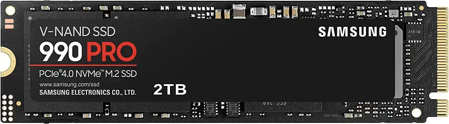 Samsung 990 Pro 2TB M.2 Gen4 NVMe SSD - MZ-V9P2T0BW