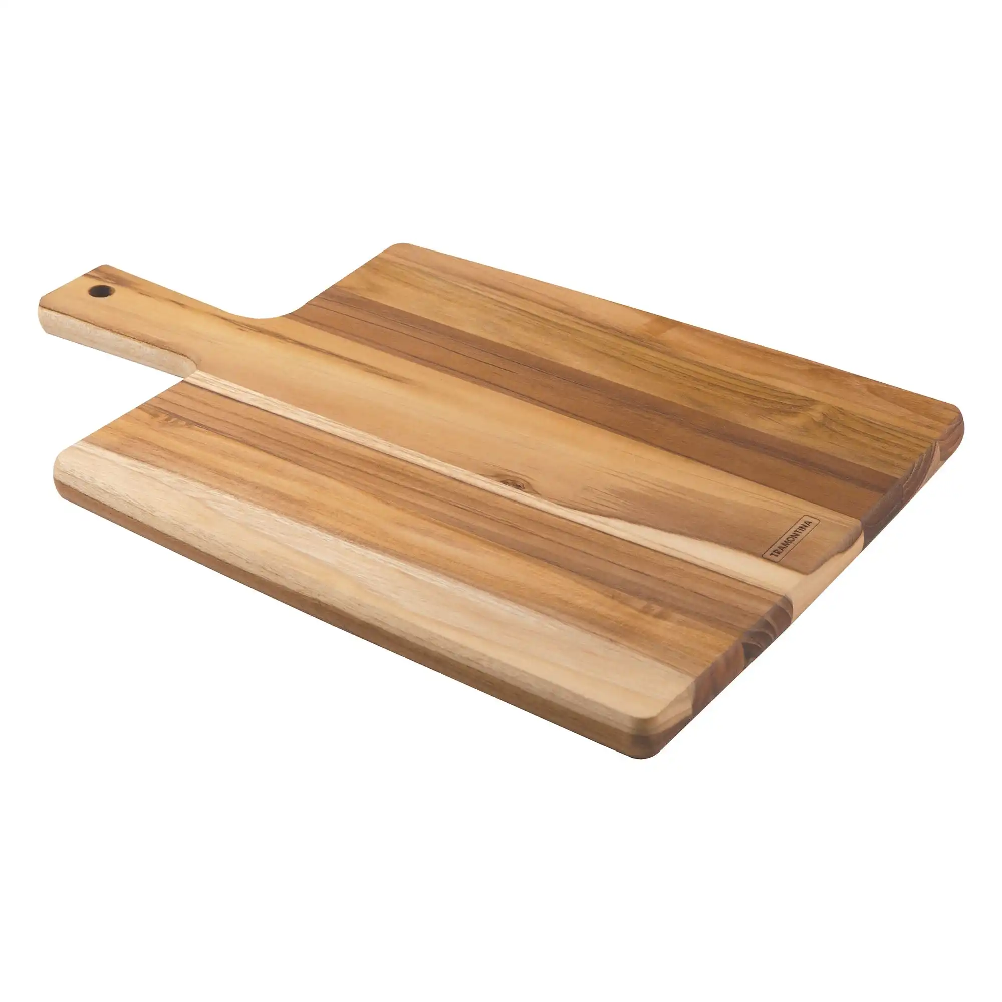 Tramontina Cutting Board Cutting Board With Handle, Teak Wood 400x270mm