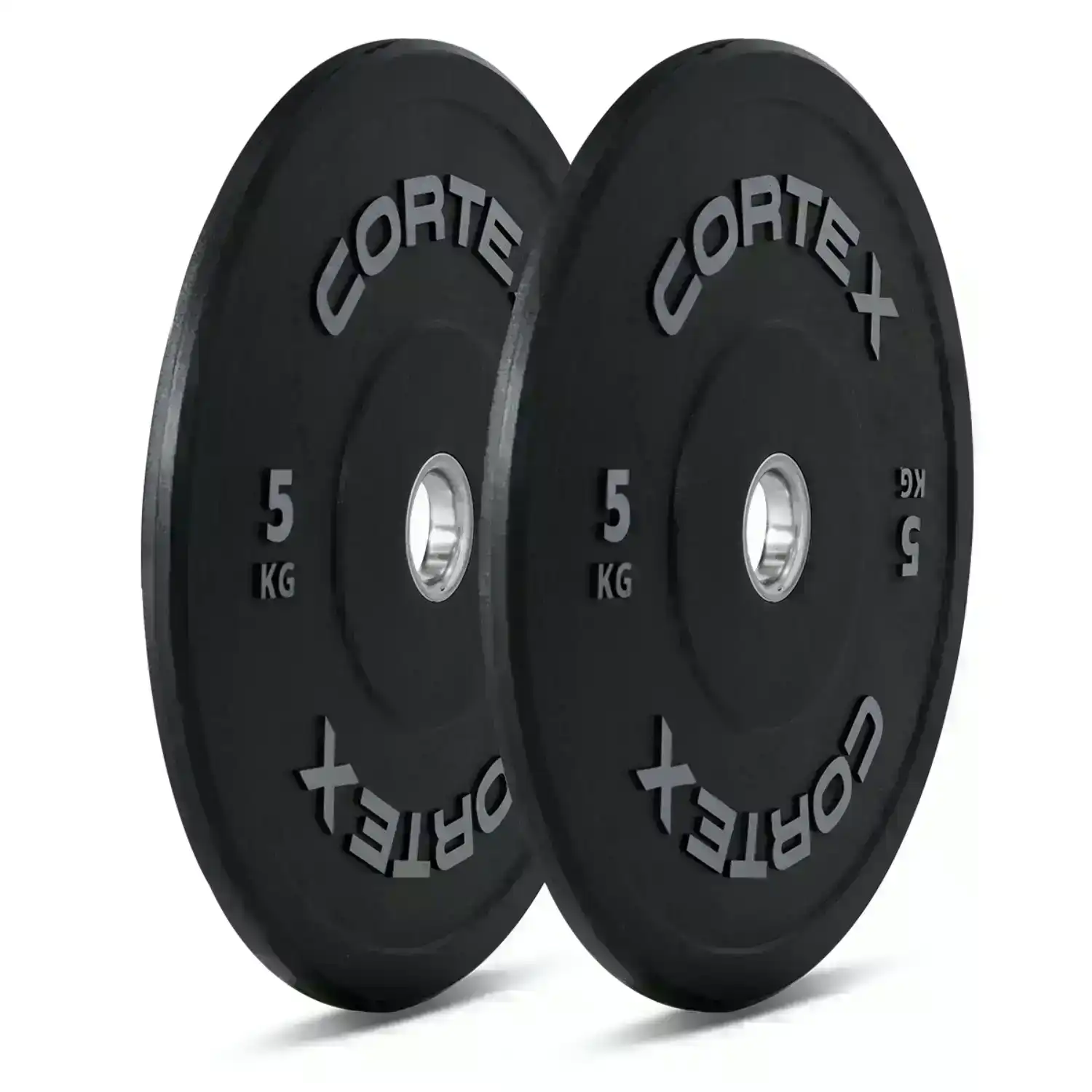 Cortex 5kg Black Series V2 Bumper Plate (Pair)