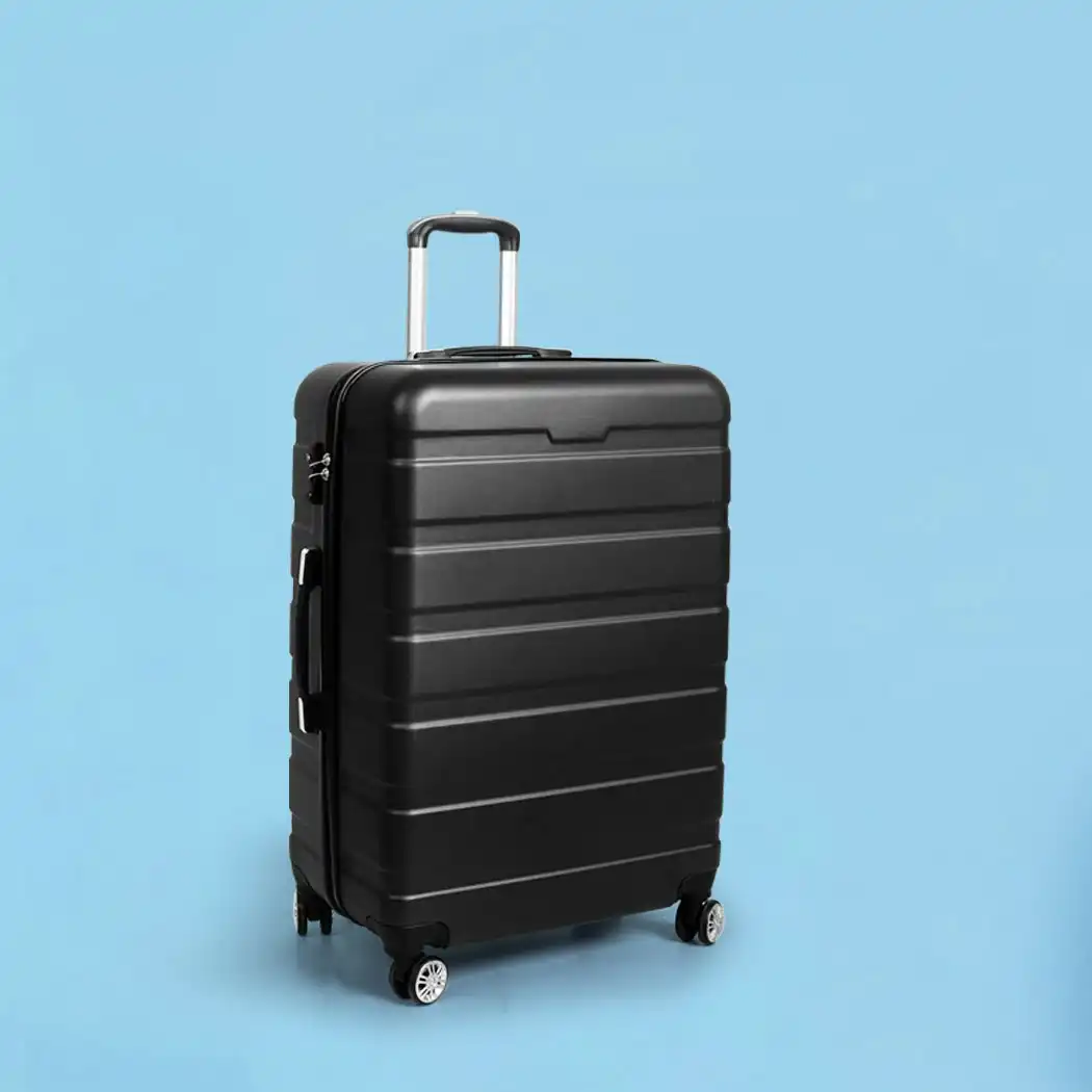 Slimbridge 28" Luggage Case Suitcase Travel Packing TSA Lock Hard Shell Black