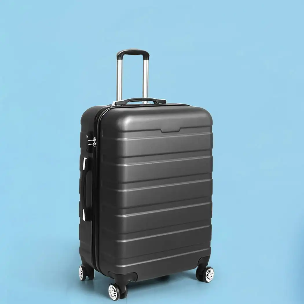 Slimbridge 28"Luggage Case Suitcase Travel Packing TSA Lock Hard Shell Dark Grey