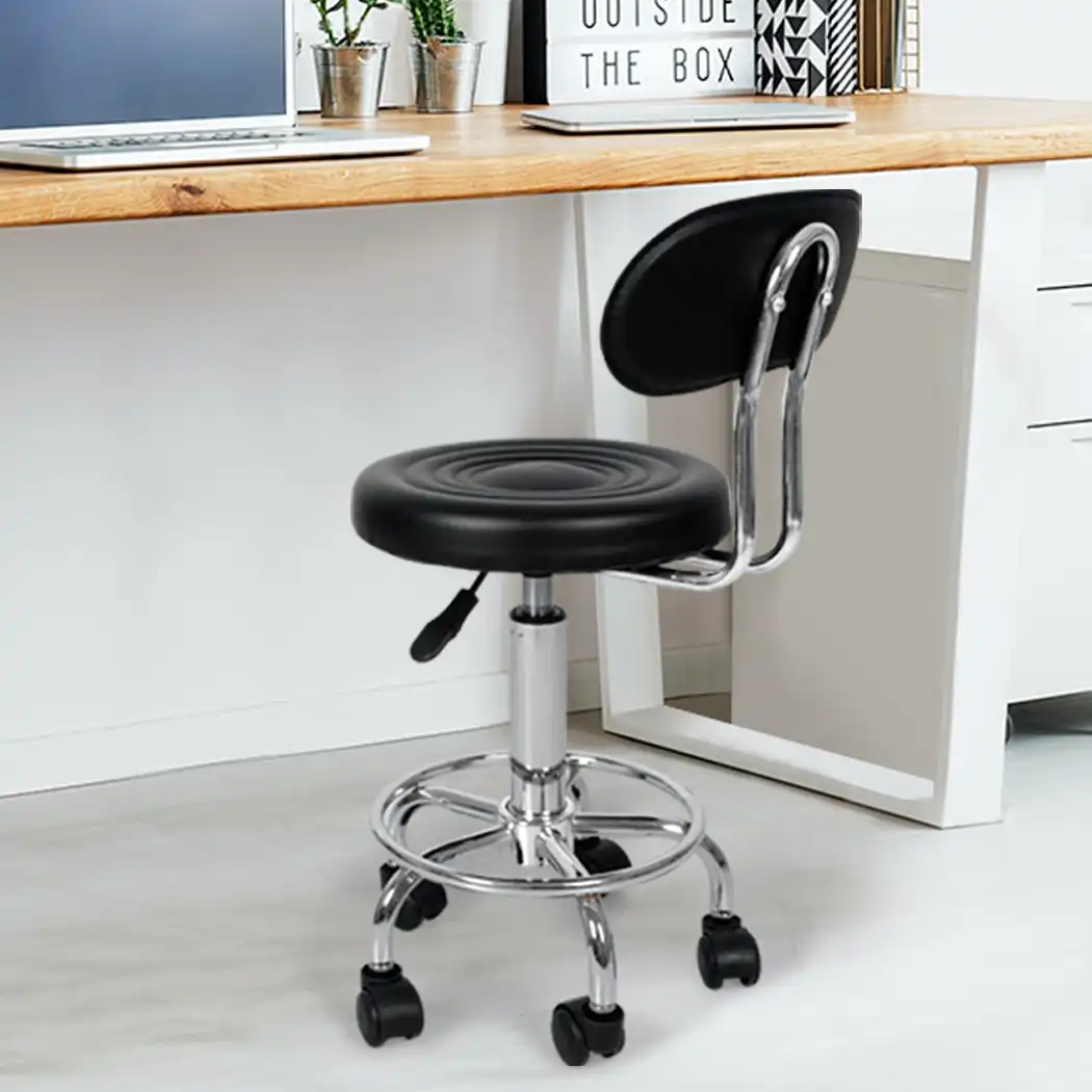 Levede Salon Stool Swivel Bar Stools Chairs Barber Hairdressing Hydraulic Lift
